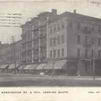 Postcard: Washington Street, Hoboken, NJ