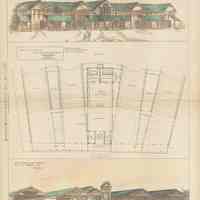 Plans for the Ferry Houses of the Hoboken Land & Improvement Co., Hoboken, N.J, 1883.
