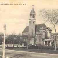 Postcard: St. Aloysius Church, Jersey City, NJ