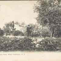 Postcard: West Hoboken Park, West Hoboken, NJ