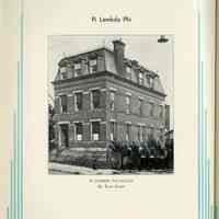          photo: Pi Lambda Phi House, 501 River Street.
   