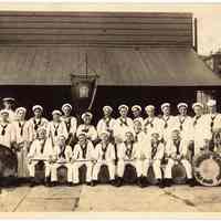 Digital image of photo of the Hoboken Playgrounds Field Band, Hoboken,1929.