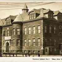 Postcard: Public School No. 3, West New York, NJ