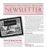 Hoboken Historical Museum Newsletter [Second Series], Volume 14, Number 4, July-August 2008.