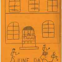 Digital images of program for June Day 1949, Stevens Hoboken Academy, Hoboken, June 15, 1949.