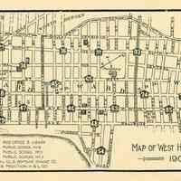 Digital image of black-and-white map of West Hoboken, 1903.