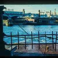 Color slide of the Lackawanna ferry terminal.