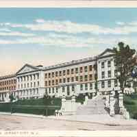 Postcard: Dickinson High School, Jersey City, NJ