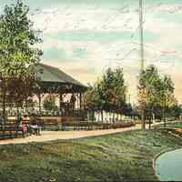 Postcard: River View Park, Jersey City, NJ