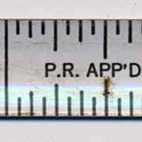          detail section of tape with text
   