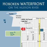          Panels for 5 information kiosks installed 2012 by HHM, Hoboken south waterfront, Open River Program. picture number 12
   