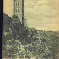 Postcard: The Old Tower, Weehawken, NJ,