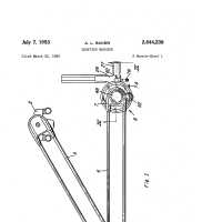          Paragon drafting machine; counterbalance weight, 1370-2, made by Keuffel & Esser Co., (Hoboken), n.d., ca. 1953-1960. picture number 10
   