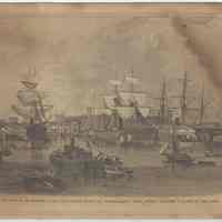 Print: The Docks of the Steamships of the "North German Lloyd