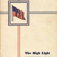 The High Light. Vol. 23, No. 1, Nov. 1942. Demarest High School, Hoboken.