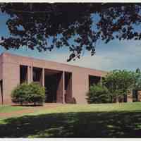 Postcard: [Samuel C. Williams Library. Stevens Institute of Technology, Hoboken, New Jersey.] No date, circa 1970; unposted.