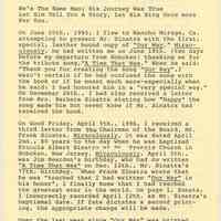          Enclosure 1, page 1 of 2: Finale, Nov. 19, 1996
   