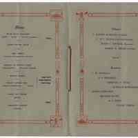          pp [4-5]: menu; officers and trustees
   