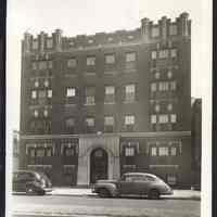 B&W Photograph of 2280 Hudson Blvd., Jersey City, NJ