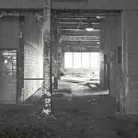 Digital image of B+W photo of former Maxwell House Coffee plant interior, Soluble Building, 4th floor, Hoboken, 2003.