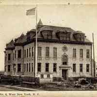 Postcard: Public School No 4, West New York, NJ