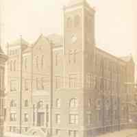 Postcard: All Saints School & Lyceum, Jersey City, NJ