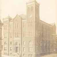 Postcard: All Saints School & Lyceum, Jersey City, NJ