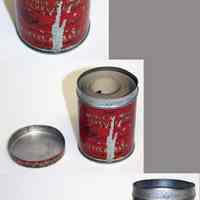          can closed and open;with product stored and removed
   