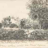 Postcard: West Hoboken Park, West Hoboken, NJ