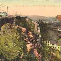 Postcard: View, Weehawken, NJ