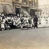          Third Annual Baby Parade 1915, cropped to image, enhanced
   