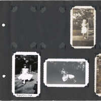          Digital images of 17 photo album leaves with 234 photos of the Millenthal family including Paula Millenthal at Stevens Hoboken Academy, Hoboken, ca. 1948-1950's. picture number 36
   