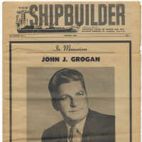          The Shipbuilder. Vol. XXVIII, No. 4. Winter 1968. In Memoriam. John J. Grogan, 1914-1968. picture number 22
   
