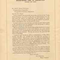          pg 10: Shanks letter
   