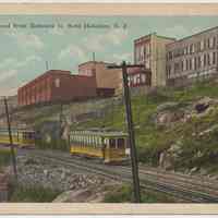 Postcard: Hillside Road from Hoboken to West Hoboken, N.J. No date, circa 1915-1930; unposted.