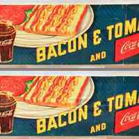          3: Bacon & Tomato and Coca-Cola, 40 cents; 1945
   