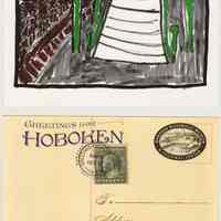 Postcard: Postcard: PATH Stairs. By Sean Caulfield. Published by HHM, 2008.