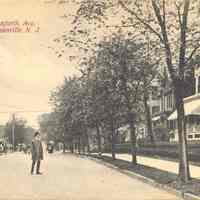 Postcard: Danforth Ave., Jersey City, NJ