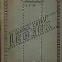 Account book: Kostelecky Brothers Auto Repair, 218 Bloomfield St., Hoboken, 1947-1949.