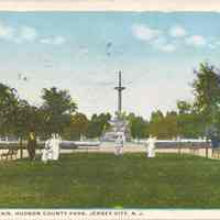 Postcard: Hudson County Park, Jersey City, NJ