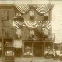 Sepia-tone photo of 422 Washington St., Hoboken, n.d., ca. 1900-1910.