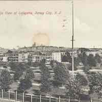 Postcard: Jersey City View, Jersey City, NJ