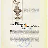          pg 33: 29. First Winner of the America's Cup 1851
   