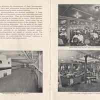          insert pp 6-7 photos of Cleveland promenade deck, dining room, lounge
   