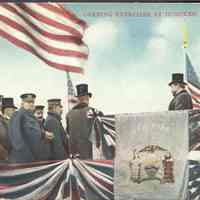 Postcard: Railroad, Hoboken, NJ