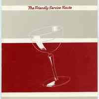 Menu: Erie Lackawanna Railway Co., Wine List. Issued Hoboken, Aug. 1969.