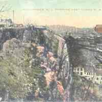 Postcard: View, Weehawken, NJ