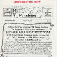          Hoboken Historical Museum Newsletter [First Series], Volume 2, No. 43, November, 1990 picture number 5
   