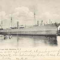 Postcard: The Docks, Bayonne, NJ