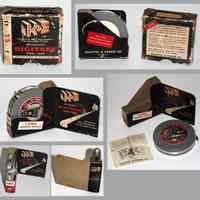          various views of container, tape measure, enclosure
   